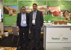 Welvidanalage Silva and Thideema Perera with Hayleys Fibre