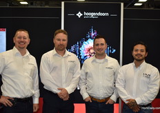 Peter Kwakernaak, Ryder Lane, Stephen Murch, Oscar Morales with Hoogendoorn. Show casing their intelligent algorithm possibilities