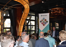 Peter Olivier giving a speech at the Phormium party