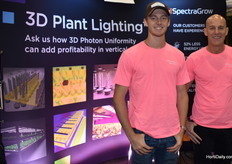 Rémy and Whit Allen with SpectaGrow