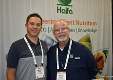 Steven Wilson and Kelvin Stokes with Haifa North America