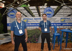 Mike Rider and Ben Verroche with Paul Boers manufacturing
