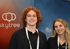 Teddy Popkin and Camille Hanna with Skytree