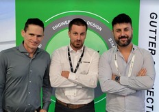 Chris Aartens C & E Draad Bewerking, Corenthin (Félix) Chassouant from Harnois and Stefano Liporace with Vifra