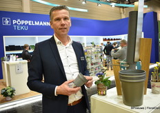 Here with the a new pot with a new rim that ensures trouble-free destacking. First the small containers will get this rim, then gradually all containers will follow.