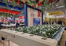 Also in 'technique hall 3' their still were flowers and plants, like here at the Javo booth