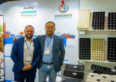 Alessandro Mazzacano, Urbinati, was also accompagnied by his partner Jeff Lin from Bumnong, a Korean supplier