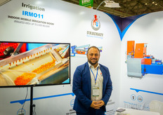 Alessandro shows, among other things, the IRMO11, the indoor irrigation boom or Urbinati