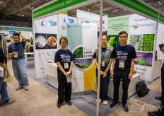 Le Mhy Linh, Tran Nguyen Ngoc Diem Gia Tuong with RCHAA, Research Center for high-tech application in agriculture