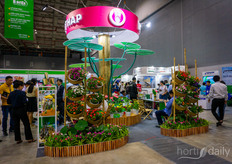 They also brought their flowers and plants