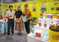 Quy Cuong, translator,  and Ayfer Aktas, and Trinh Thanh Hai with Uniq