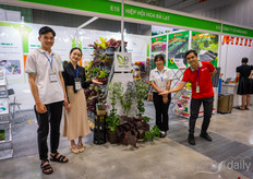 Phan Bao Duy, Ho Thi Quynh Huon, Tran Thi Tuong Vy, and Nguyen The Quang represent several Da Lat growers and growing solutions