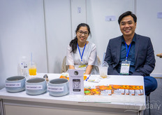 Johnny and Nhu Quan Ly with Farmvina