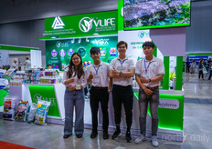 The Vlife team, part of Samhwa Greentech. They are located in Korea and offer soil and fertilizers to the commercial market.