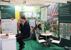 Sister fairs: GreenTech had a stand at IPM