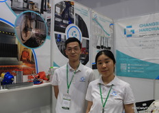 Jia Lu and Liqiong Yan with Suzhou Kanoy International Trade