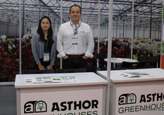 Han Yum and Manuela Guerrero with Asthor Agricola