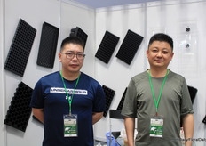 Wang Feng and Zang Haichang with Suzhou Starrysky Garden Material