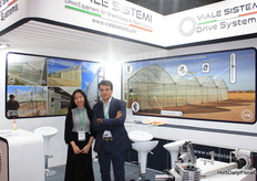 Vania Gizzi and Pascual Sanz with Viale Sistemi Drive Systems