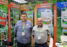Juan Villegas Sanchez and Pedro Garcia Vicea with Agro Biology Crop Nutrition