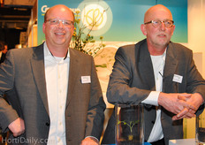 GrowGroup sales team: Arjan Sonneveld and Simon van Zanten.