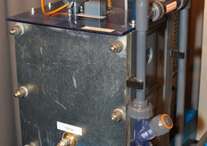 The heart of the pure chlorine water treatment unit.