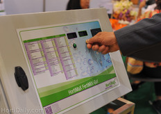 HortiMax demonstrated their FertiMax-Go unit. The unit is specially designed for upcoming markets where growers are taking the first steps into automation.