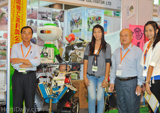 Alex Kao and his colleagues from Chang Wei Global Tech.