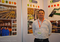 Dick van de Kop from Greefa. Greefa supplied lots of sorting lines in Asia over last years. Due to increasing demand of high quality produce and the ruse of the minimum wages in Asia, automation is a big trend.