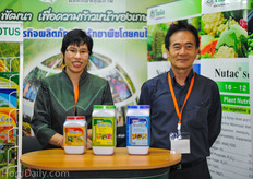 Usa Wangwattana from Sotus and his colleague