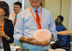 208. Mario Ferarri from Mushroom Inter Co. They grow al kind of mushrooms, but specially their medical mushrooms are a wanted product, because they are used in viagra like medicines.