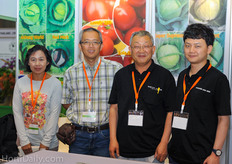 Team from Asia Seed. 2nd right is Asia Seeds Ceo Kyoung-Ou RYU