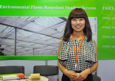 miss Bella Wang from Shanghai Farm Garden Green Engineering.