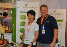 Thanida Anantakul and Wim Damsteegt from Dutch Greenery.