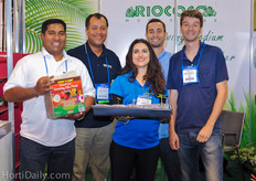 The team from Riococo: CEO Shan Halamba, Edgar Leyton from Leyton greenhouse Supplies Mexico (Mexican distributor and cosultant), Argy Kontogiannis from Riococo and Stephane and Russel from ProCoco.