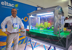 Ruben Garcia from Eltac: a greenhouse concept that uses only renewable energy. It uses solar panel glass roofs, windmills and geothermal energy as resources.