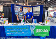 Christopher and Jonathan from Hanna Instruments.