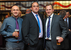 Team from Cornerways Nursery at Wednesday nights' Champagne reception and conference dinner.