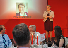In between the starter and the main course, there was a speech from the UK's Groceries Code Adjudicator Christine Tacon.