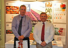 Tom Decamp and David Barrett from Yara