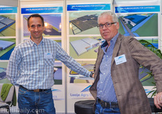Aron Macsik and Jan Jansen from Looije Agrotechnics