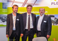 Markus Kopf, Markus Dombrowsky and Armin Wehrstein from Plonka.