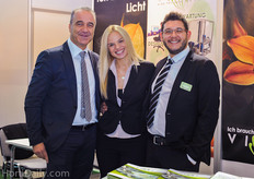 Vincenzo Russo and Elvys Amico from Vifra fogging cooling and greenhouse equipment.