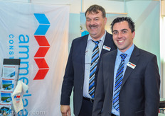 Harald van Deest and Jon Hesen from Ammerlaan Greenhouses