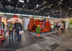 The second day saw more visitors. On the right you see Javo's booth