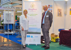 Michaela Ravingerova and Piet Scheele from Energy plant are developping a large horticultural area near a fertilizer plant in Slovakia. More info can be found on www.energyplant.eu or at http://www.hortidaily.com/news_detail.asp?id=3800