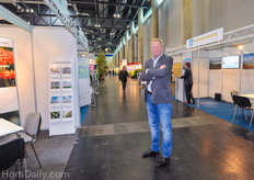 "Spotted at the trade show floor: Peter Rense. He just started as sales manager at Holland Scherming. Holland Scherming specializes in innovative screen installations for greenhouses. Peter Rense has over 13 years’ experience in the international sales of garden centers and commercial greenhouses. "We have some great innovations lined up that will definitely provide an acceleration in achieving our goals," he says."