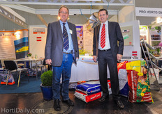 Martin Sattler from TWK and Bart 't Hoen from Van der Knaap / Forteco. TWK is the fresh new distributor for Forteco in Austria.