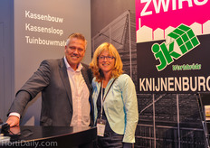 Arjen van der Meer, without Jaap van der Ende, but with Annet Breure from HortiDaily.com