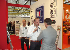 Nico van der Spek of HSI is talking. At background Sander van der Meer